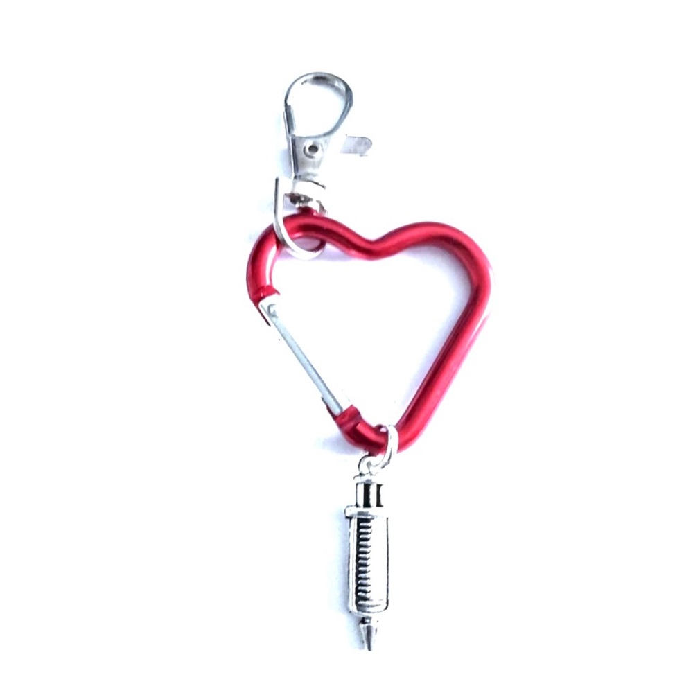 Phlebotomist, Lab Tech, Phlebotomy Clip On Bag Charm